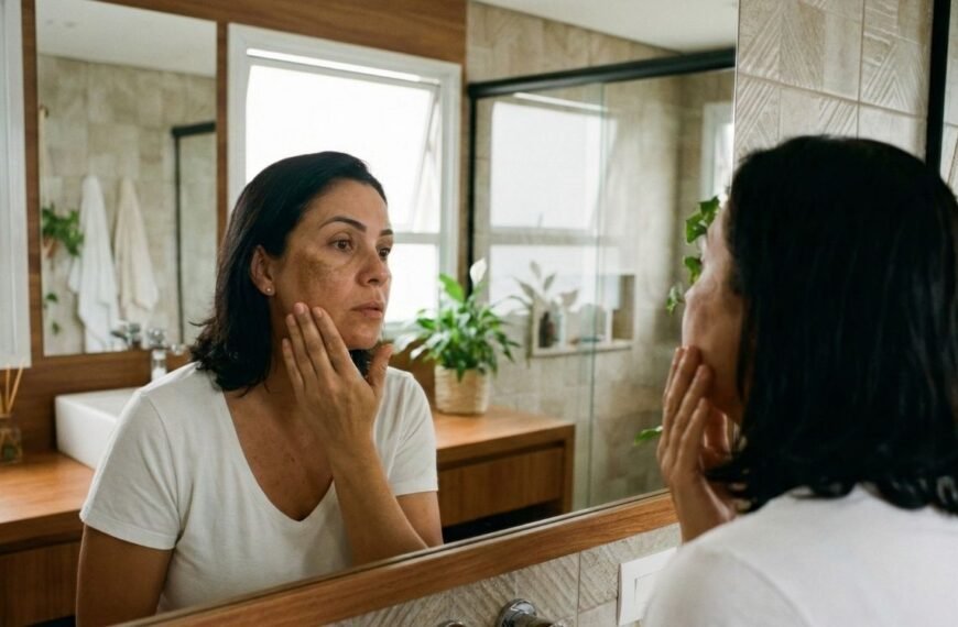 Melasma na menopausa: causas, cuidados e prevenção