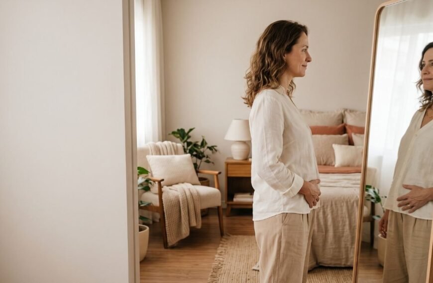 mulher 40 + com desejo de engravidar pensando em seu histórico reprodutivo e menopausa
