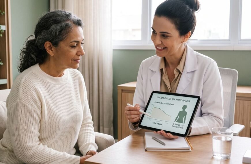 Perda óssea na menopausa: por que o estrogênio importa