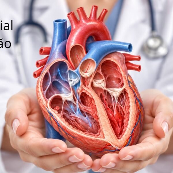 imagem de coração humano representando o dia mundial do coração e prevenção de infarto em mulheres